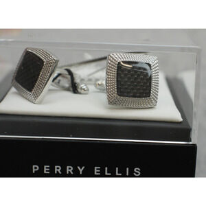 Perry Ellis Portfolio Men's Tie Bar & Cufflinks Set Portfolio